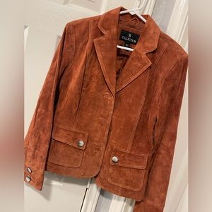 Suede light jacket